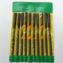 Steel file Shijin file knife plastic handle plastic File 5 * 180mm 10 semi-Round