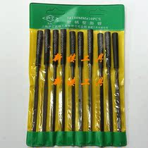 Steel file Shijin file knife plastic handle plastic File 5 * 180mm 10 triangles