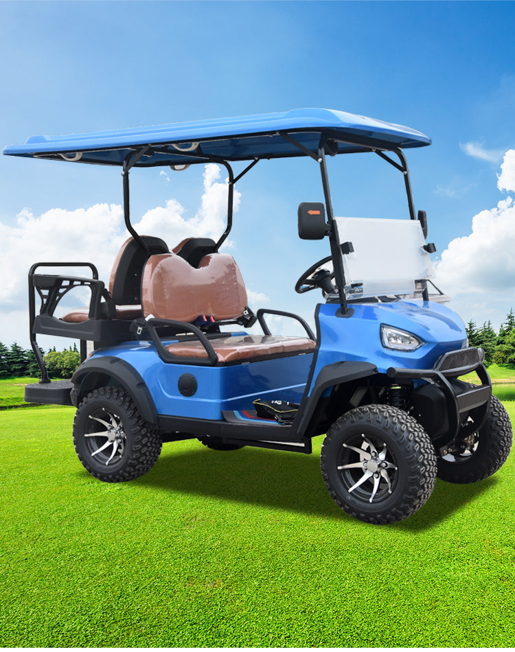 Гольф-кары 4-8座高尔夫球车物业巡逻车电动观光车楼盘看房车景区游览观光车