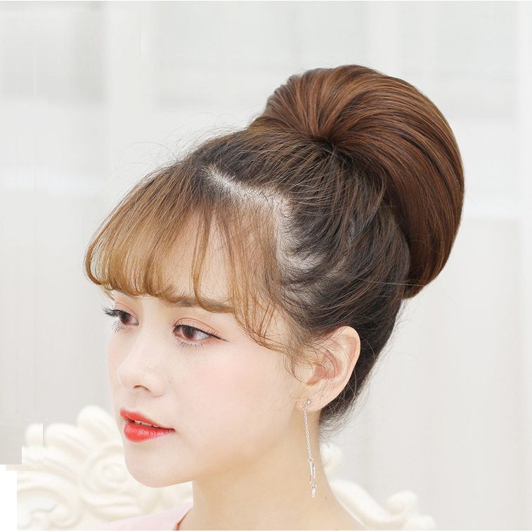 Fashion Phantom Balls Head Wig Bag Disc Hairdresser Bride Hair Accessories Styling Heben Floral Head Accessories Goody Hair