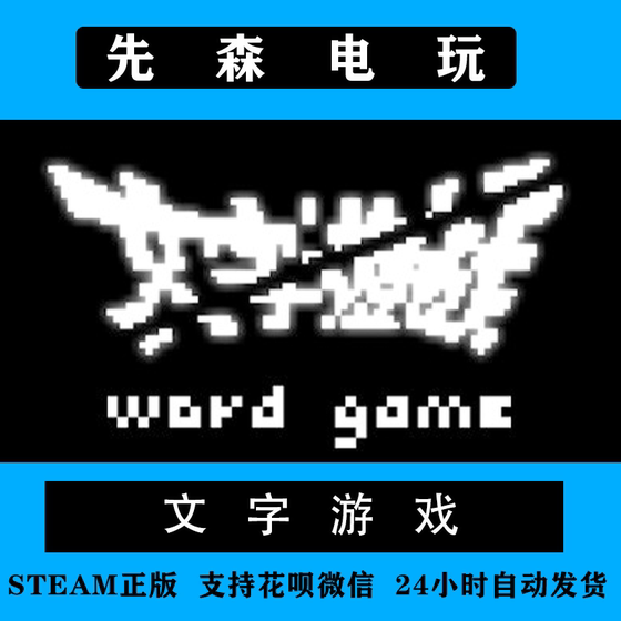 Steam Genuine Cd Key Text Game Word Game Activation Code in Stock