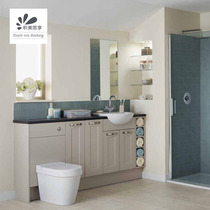 Jimei Sixiang overall bathroom cabinet combination custom Nordic hand washing cabinet Wash cabinet whole house design custom