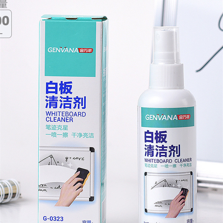 Jinwannian Whiteboard Cleaner Wipe Whiteboard Cleaner Wipe Blackboard Large Bottle of Water-soluble Chalk Special Blackboard Wipe Artifact White Shift Pen Cleaning Liquid Alcohol Whiteboard Wipe Clean Large-capacity Brush Whiteboard