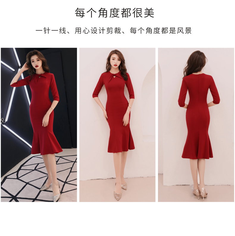 Robe du soir YUEQIAO conventionnel - Ref 3211180 Image 10