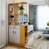Door Hall Cabinet Minima Modern Wine Cabinet Ultrathin Eurostyle Shoes Cabinet Simple Genguan Cabinet Large Capacity Double Sided Partition Cabinet Assembly