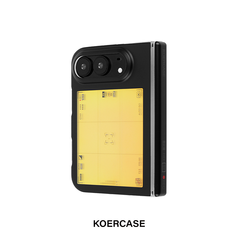 Vintage Camera Style Niche Laser Retro Film Black Trendy Simple Cool Magnetic Phone Case Suitable for Apple iPhone Duo Foldable Screen Front Frame Screen Center Axis Protective Case Vintage Camera Style Niche Laser Retro Film Black Trendy Simple Cool Magnetic Phone Case Suitable for Apple iPhone Duo Foldable Screen Front Frame Screen Center Axis Protective Case