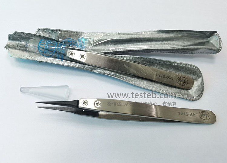 Original dress Swiss Universal Sipel 1315-SA tweezer tip 0-3mm antistatic carbon plastic head replaceable