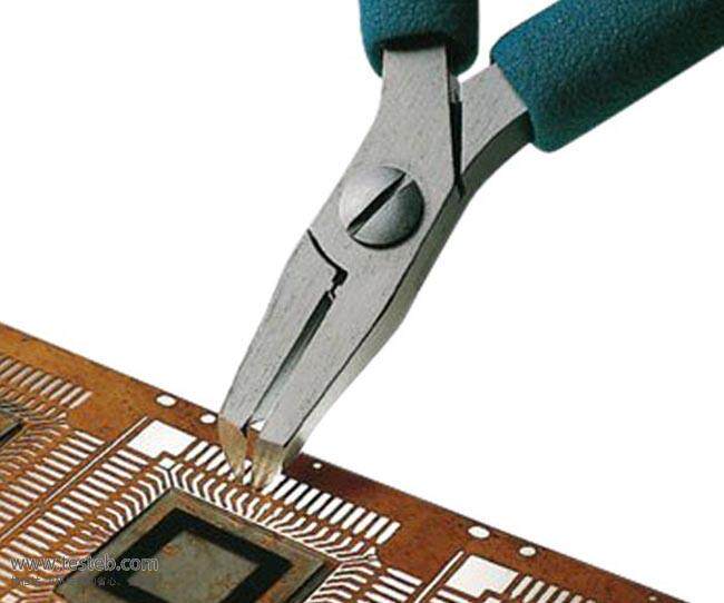 Swiss Erem 555E cut pliers 35-degree sharp-mouth elbow PCB breadboard lead pin high precision cut