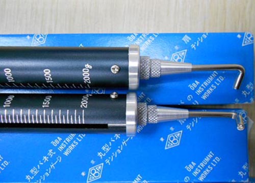 Japan OHBA SIKI large field tension rod OBA 200G spring scale tension gauge scale 5g