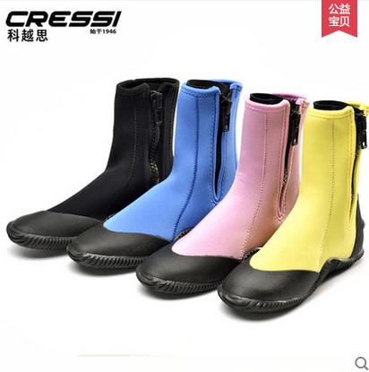 Italian CRESSI ISLA Diving Boots Diving Shoes 3MM 3MM 5MM Multicolor Optional