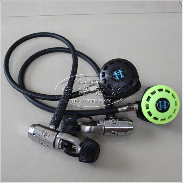 Scuba Diving Equipment Pressure Reducer Respirator Set H Respirator + Huacheng Pressure Reducing Valve Diving Secondary Head