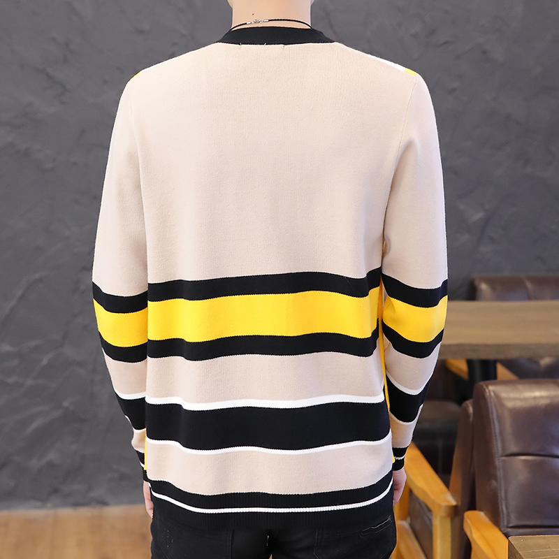 2020 mùa xuân và mùa thu nam Hàn Quốc knitsweater nam cardigan xu hướng áo len đẹp trai mũi quần áo áo khoác mùa thu.