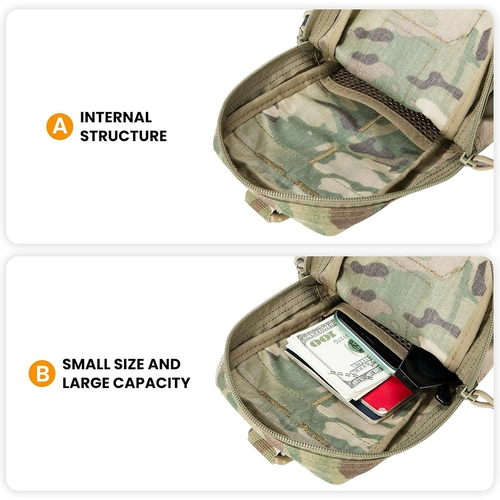 Косибат тактические аксессуары пакет пакет молокола Sub-Pack Sub-Mage Bag Сумка для мобильного телефона для расширения сумки для разоблачения сумки