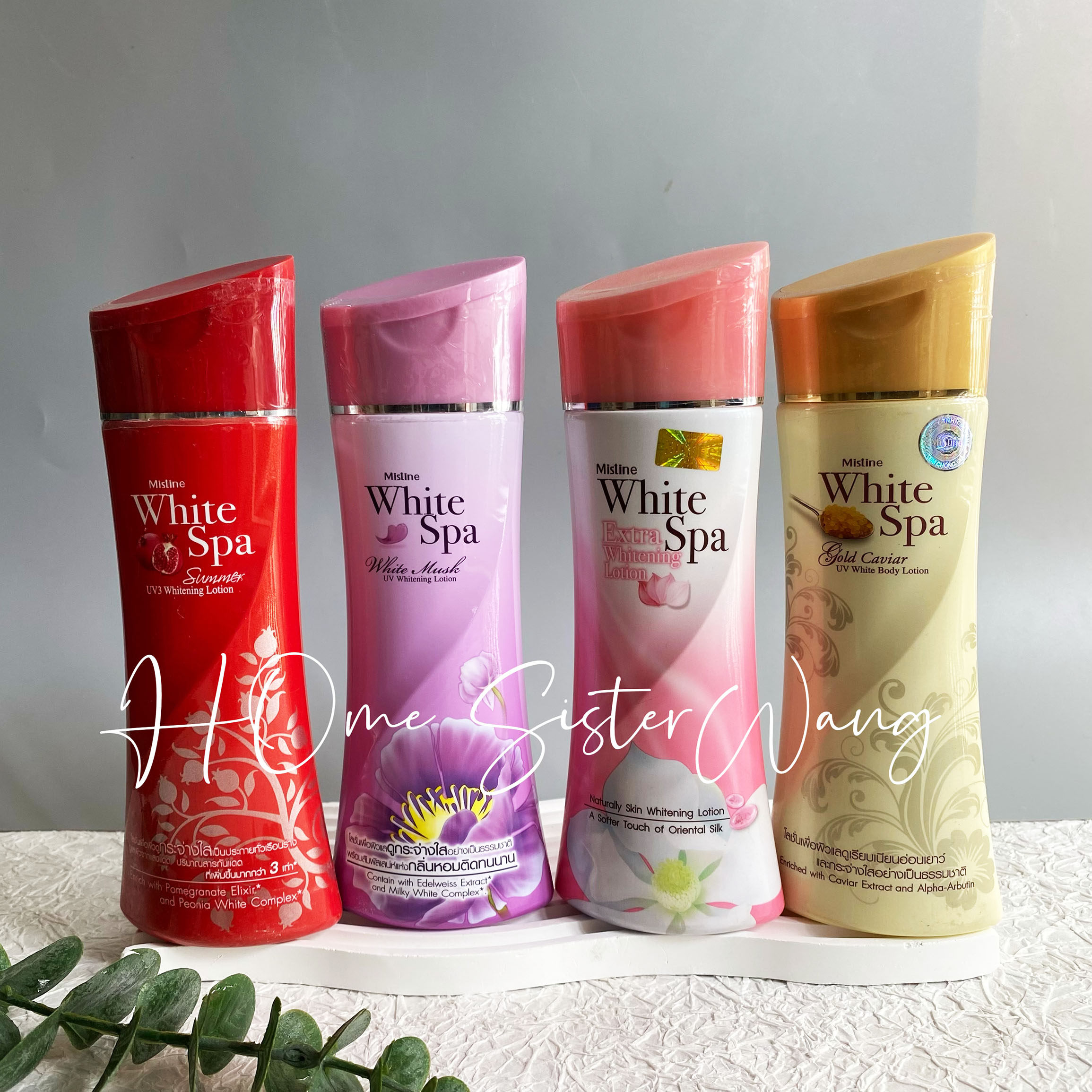 Thailand Mistine White Spa/Violet Magnolia Fragrance Body Lotion Is  Moisturizing and Non-Greasy