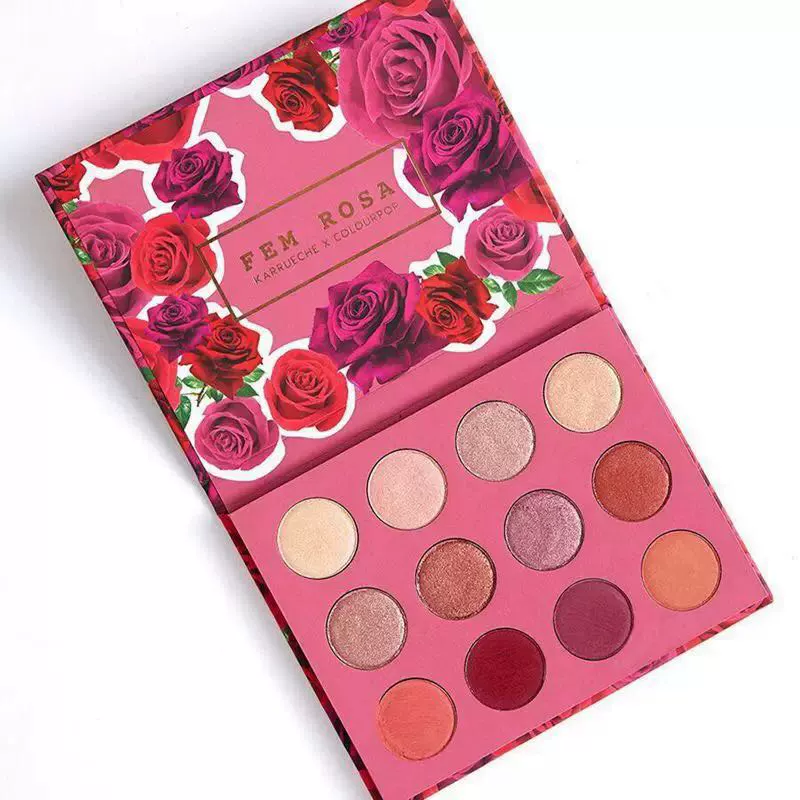 Spot colourpop bóng mắt khay nói chuyện ngọt ngào san hô món ăn colorpop karaoke bong bóng mắt - Bóng mắt