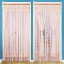 Mosquito-proof door curtain partition curtain home free of punching bedroom hanging curtain door mosquito net anti-fly yarn curtain Summer magic sticker shelter