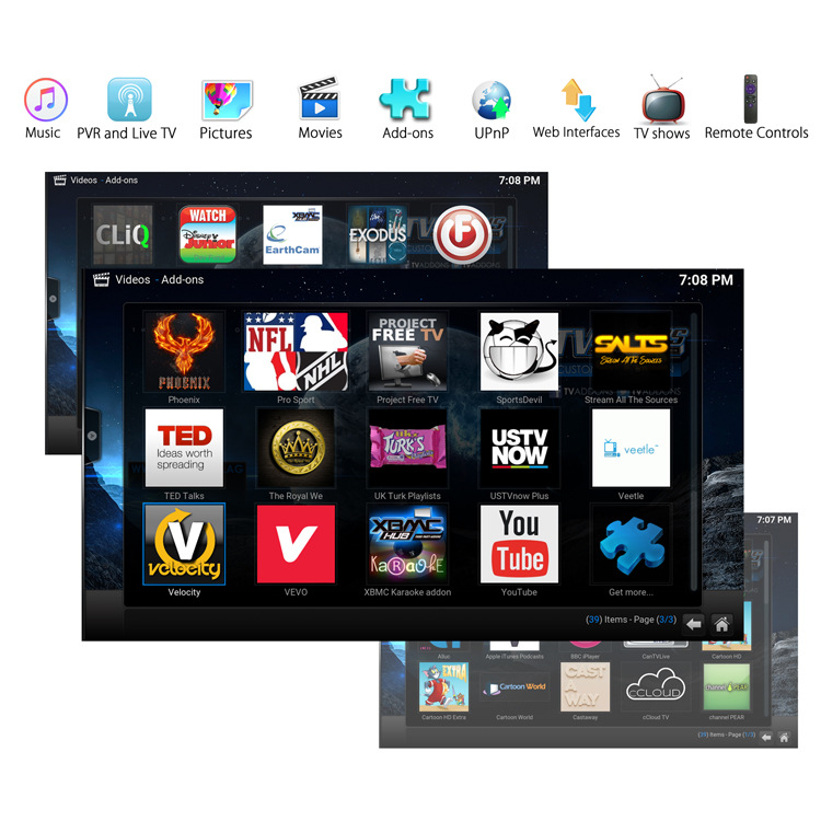 củ phát sóng wifi Mạng không dây Android set-top box wifi home 4G TV box thông minh 4k chơi đĩa cứng 32G tiếp sóng wifi