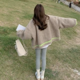 Зимняя короткая куртка, коллекция 2022, в корейском стиле, увеличенная толщина