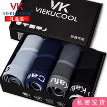 Underwear Mens Triangle Pure Cotton Exciton Students High School Ice Silk Modale U Convex Sexy Easy Underpants Big