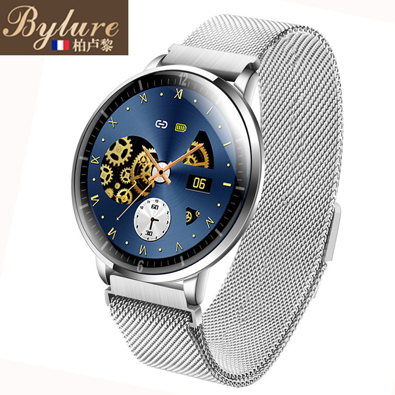 Bylure smart bracelet heart rate blood pressure sleep monitoring call reminder multi-sport mode waterproof sports bracelet