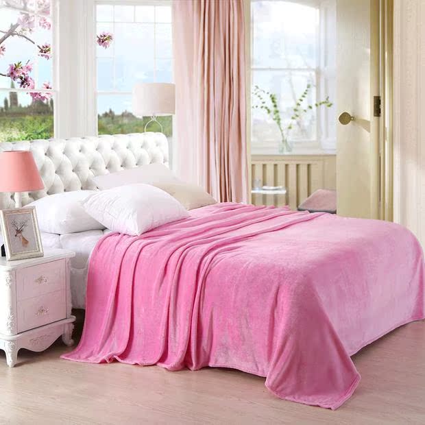 Plain màu cao cấp luật chăn sinh viên Levin Rongrong tàu tốc độ máy bay ấm chăn ngủ trưa chăn vải giản dị - Ném / Chăn chăn lông cuu