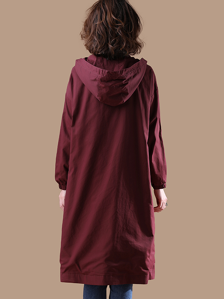 Trench pour femme en Coton - Ref 3225771 Image 4