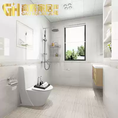 Powder room bathroom wall tiles kitchen tiles non-slip floor tiles kitchen tiles living room floor tiles 300X600