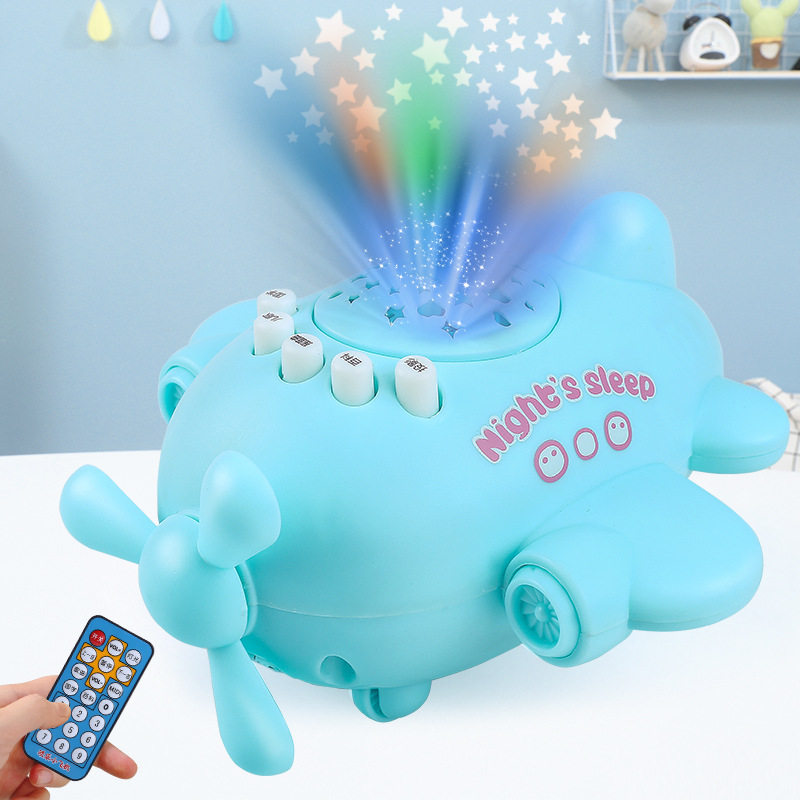 Remote Control Projection Aircraft Storytelling Machine Baby Toys Multifunction Early Learning Wise Toy Hot Pin Toy
