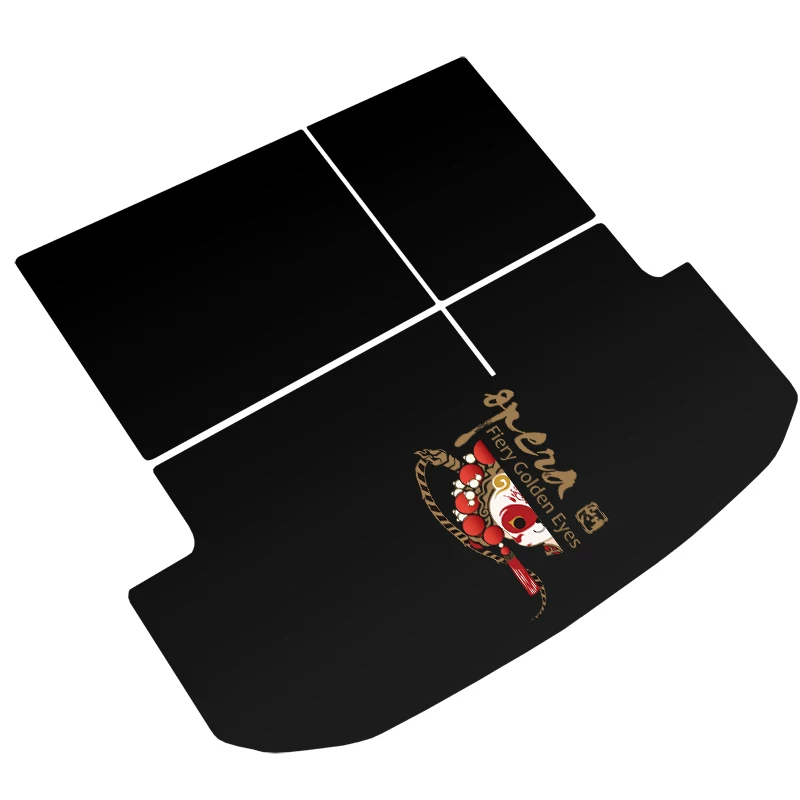 Подходит для 21-23 Hyundai Paris Emperor Boxing Custom Case Cushu 7 Shengda Cartoon Tail Pad