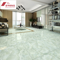 Diamond tile floor tiles 800x800 living room bedroom non-slip floor tiles background wall tiles green glazed tiles