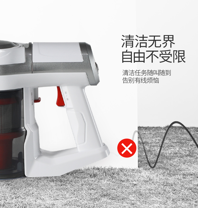 Máy hút bụi cầm tay nhỏ gọn Yangtze ngoài máy nhỏ câm vô dụng sạc máy hút bụi công suất cao mạnh mẽ - Máy hút bụi máy hút bụi xe ô tô