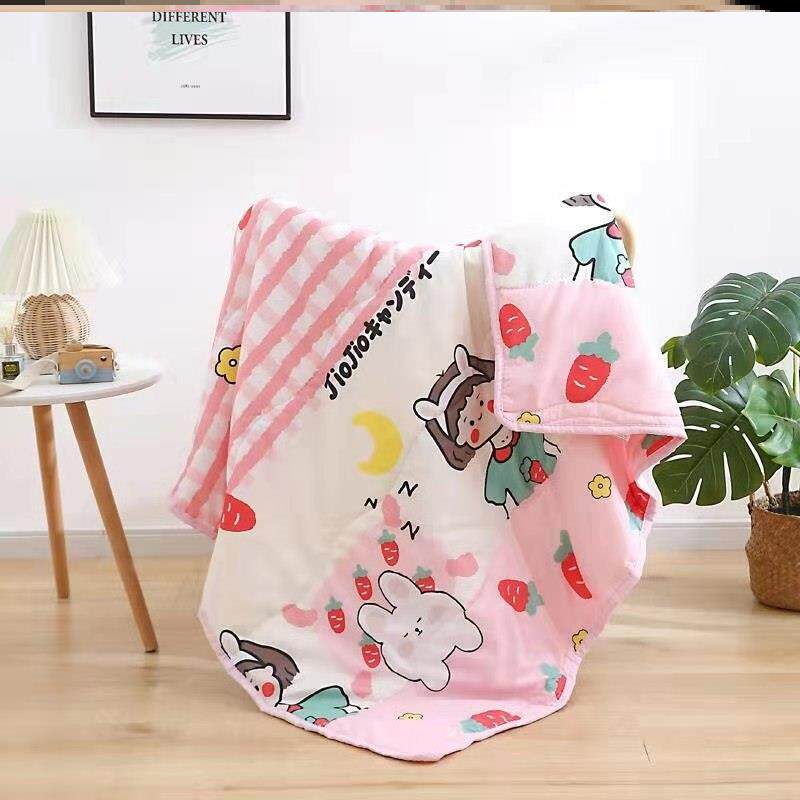 Children's kindergarten summer cool quilt 110×140 single 110×130 small size 100x140 summer washable