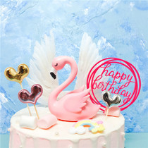 Birthday Cake Decoration Pendulum Firebird Cake Decoration Accessories Hem Decorated Pink Flarebird Cake Pendulum