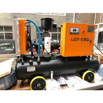 Kaishan mobile screw machine fixed mobile LGY5-8 4 5-6 mine tunnel special direct connection for hitting stones