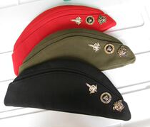 New Water Soldiers Dance Tips Top Fur Ship Hat Army Memes Multicolored Russian Ship Type Military Hat Stage Performance Group Purchasing Hats