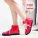 Giày nước phụ nữ giày đi mưa ống ngắn mùa hè giày đi mưa phụ nữ Hàn Quốc dễ thương thời trang giày nước overshoes sinh viên giày cao su chống trượt - Rainshoes