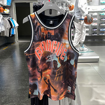 Li Ning Basketball Vest Mens 2024 Summer New items Mens anti-wooded relaxation Leisure competition blouses AAYU103