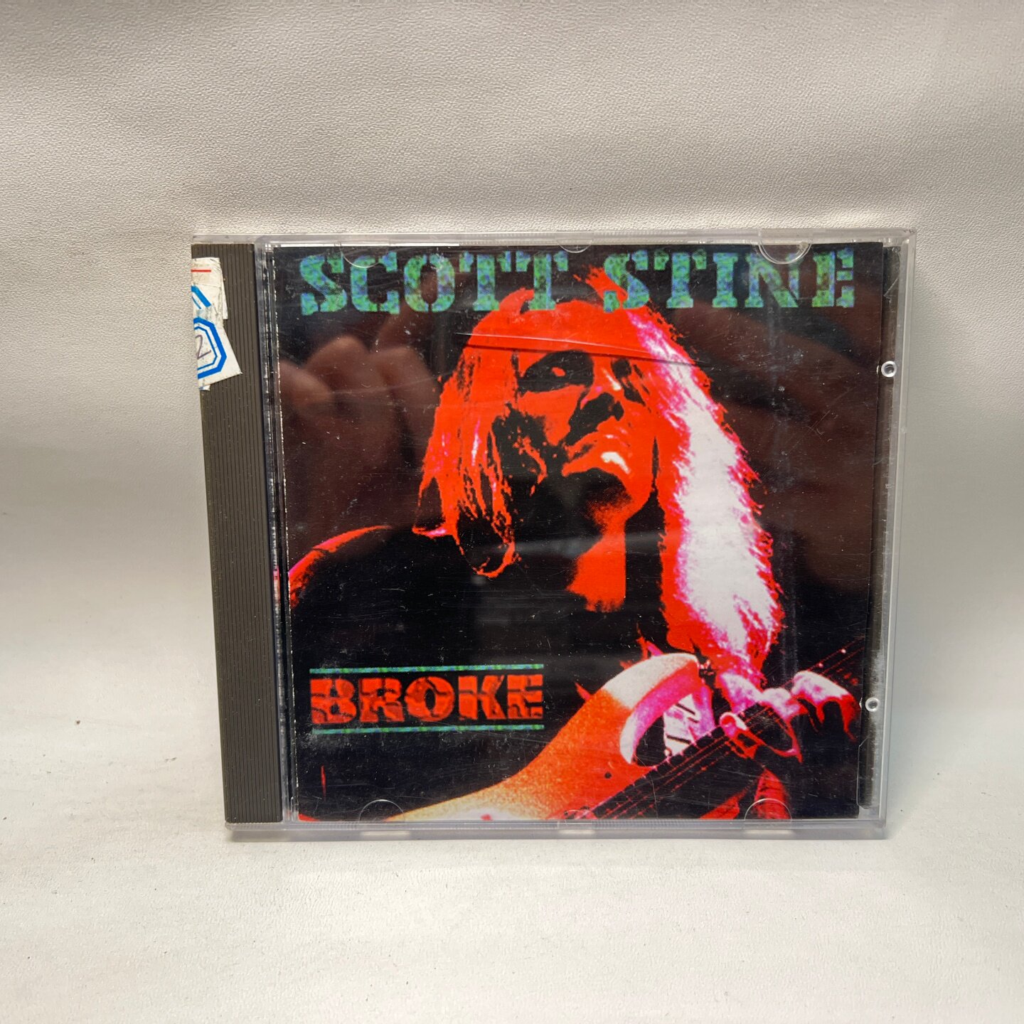 Подлинный CD Скотта Стайна Scott Stine Ветерана хардкорного рока, мастера скоростной гитары Изображение 1