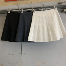 BAOLIN8801 plexant skirt woman fall small sub half body dress a character thin anti-walking light short skirt pants