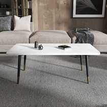 Italian Minimalist tea table Table small family minimalist modern Living room Home Creative online Red Nordic Ins light and luxurious tea table