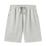 Летние однотонные черные штаны для отдыха, спортивные пляжные шорты, большой размер, свободный прямой крой