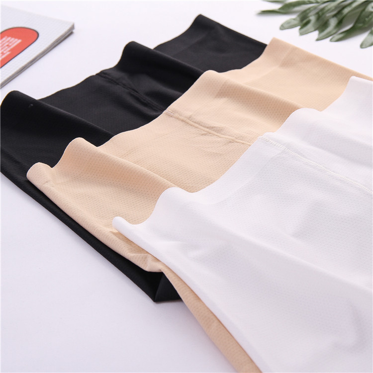 Mùa hè thoáng khí băng lụa xà cạp liền mạch quần an toàn nữ chống ánh sáng quần an toàn boyshort ba điểm quần short phần mỏng quần áo nữ mùa hè đẹp