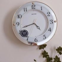 RHYTHM Japan Li Sheng living room bedroom office simple fashion silent wall clock CMG876