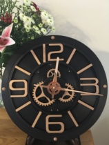 Japan Rythm Ri sound wall clock living room bedroom office modern creative silent gear 16 inch 769