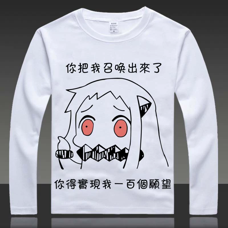 Hạm đội Bộ sưu tập Tàu Niang North Qi Ji Áo thun Anime áo thun dài tay nam nữ nhổ quần áo xung quanh - Carton / Hoạt hình liên quan hình nhãn dán cute
