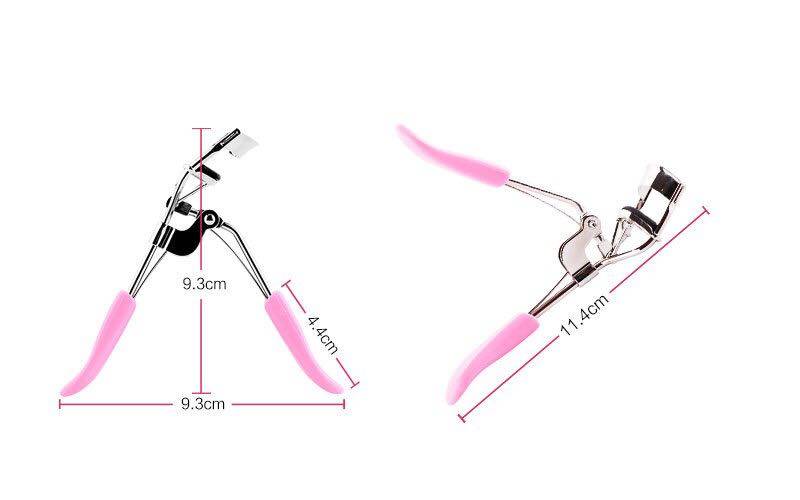 Japan Daiso eyelash curler pink violet nonslip new eyelash curler