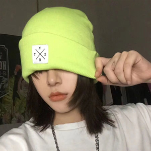 秋冬韩版百搭温暖针织帽