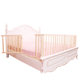 Baby solid wood bed fence bed guardrail children 1.8m 2m baby guardrail 1.5m big bed baffle anti-fall