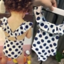 Đồ bơi bé gái mùa xuân nóng bỏng phiên bản Hàn Quốc cho bé Đồ bơi bé gái 1-3 tuổi cho bé sơ sinh áo tắm một mảnh - Bộ đồ bơi của Kid ao boi tre em