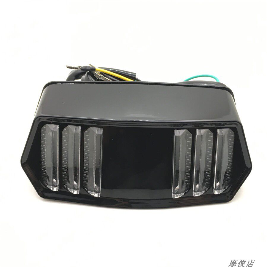 Motorcycle modified tail light turn light little monster MSX125 big doll little monkey m3 Mustang rear tail light brake light